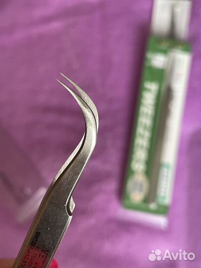 Пинцеты для наращивания ресниц
