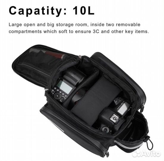 Портативная вело сумка на багажник Rhinowalk