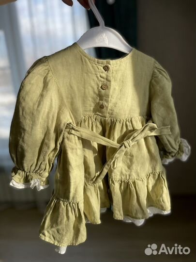 Платье для девочки 6-9 месяцев