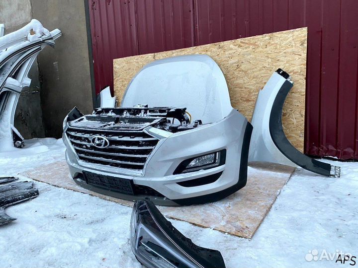 Ноускат передняя часть Hyundai Tucson 3 TL рест