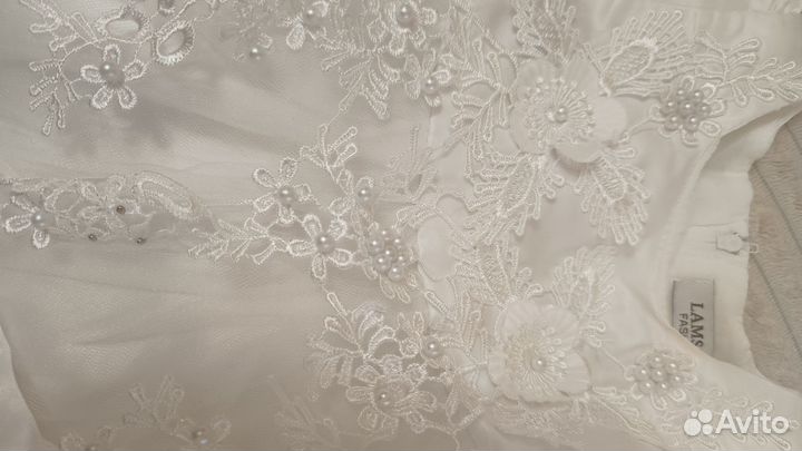 Платье нарядное для девочки 68-74 см