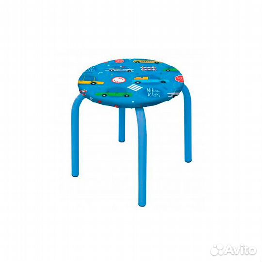 Табурет 330х330х280 мм с машинками