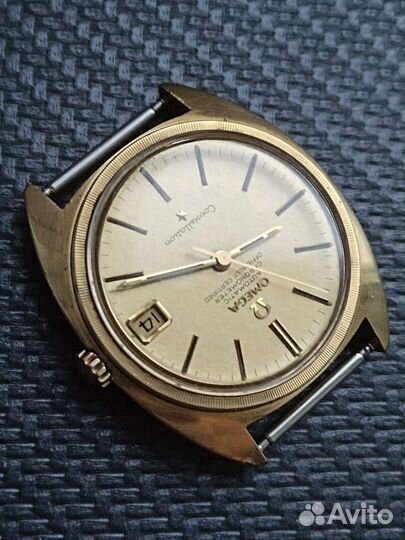 Золотые часы Omega 750