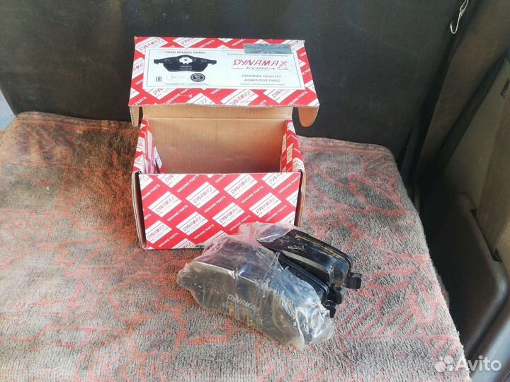 Колодки тормозные задние Вольво S80