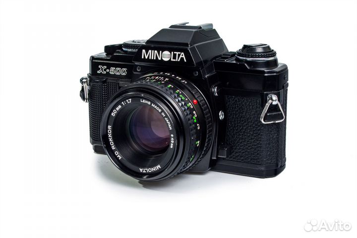 Minolta X-500 + Minolta MD Rokkor 50mm f1.7