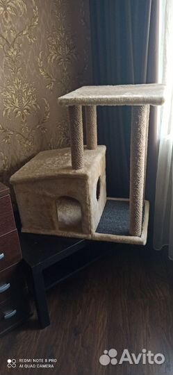 Игровой домик с когтеточкой зоомарк