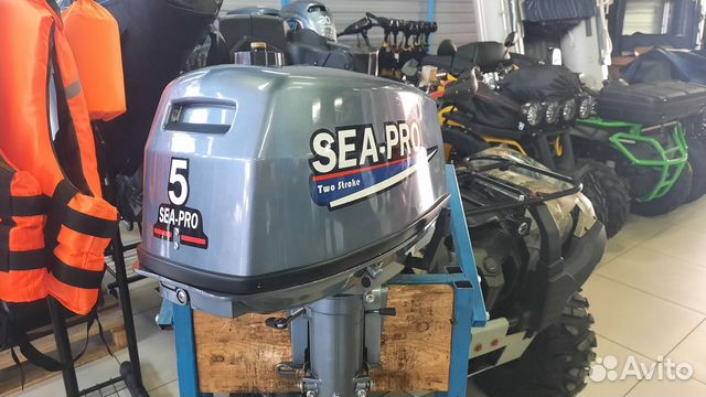 Лодочный мотор Sea Pro T 5S купить в Кемерово | Транспорт | Авито