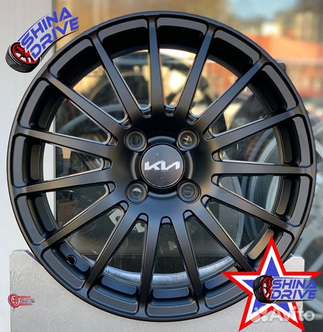 Диски Kia RS R16 4x100 Black Matt