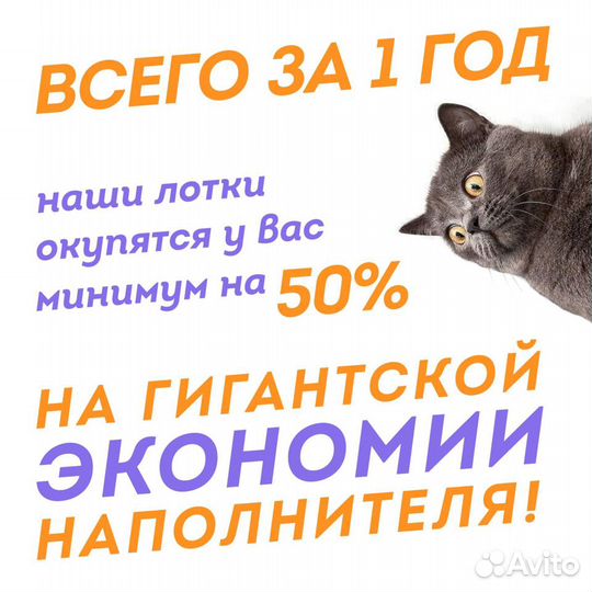 Лоток для котят и кошек SCB, салатовый, 2л