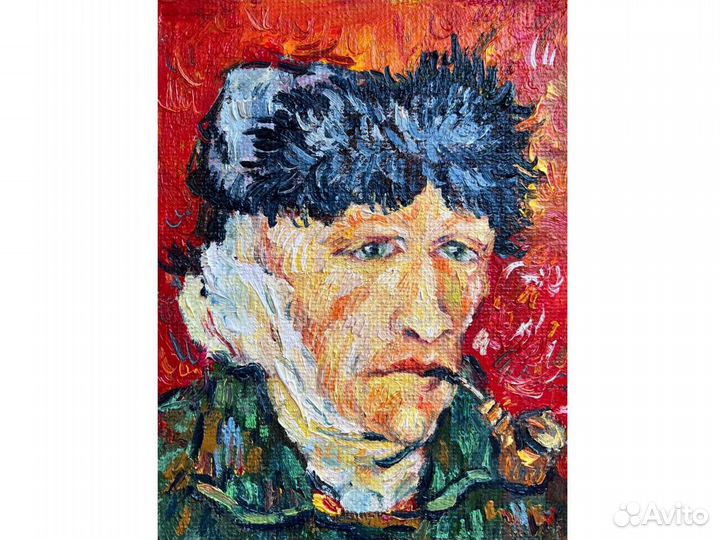 Картина маслом портрет художник ван гог