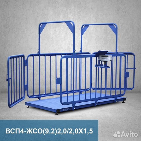 Весы платформенные всп4 2000.2жсо9 2000*1500