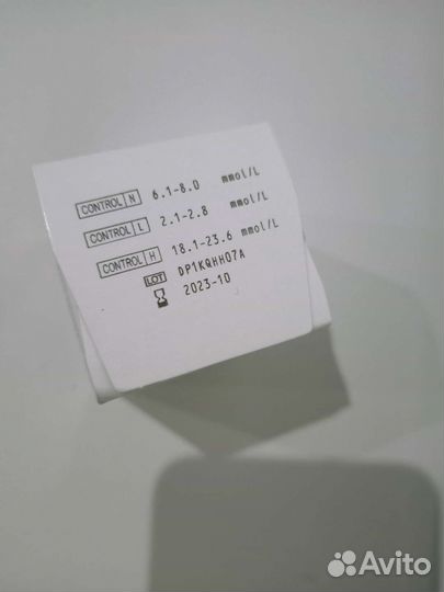 Тест полоски contour plus