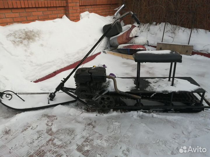 Снегокат самодельный