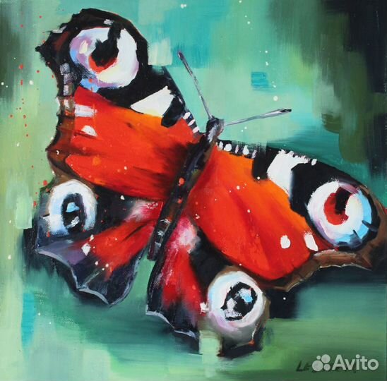 Картина маслом на холсте 