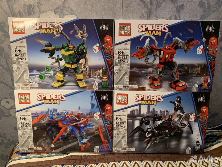 Конструктор SpiderMan новый