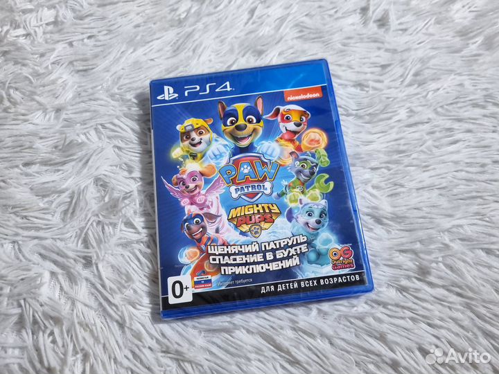 PS4. Щенячий Патруль. Новый диск, в плёнке