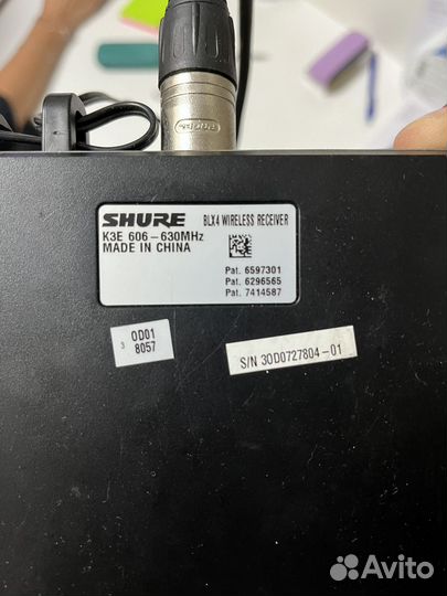 Радиомикрофон shure