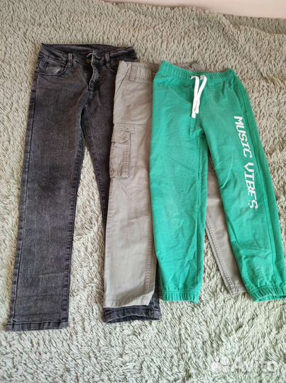 Вещи пакетом на мальчика 116 122 128