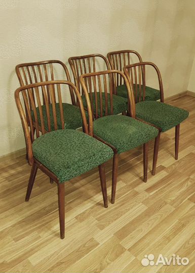 Комплект 6 шт стульев Антонин Шуман