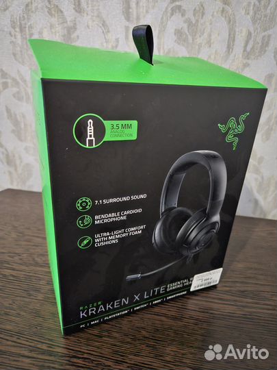Игровые наушники razer