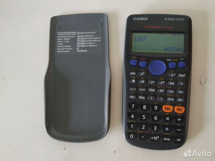 Инженерный калькулятор casio fx-82ES plus