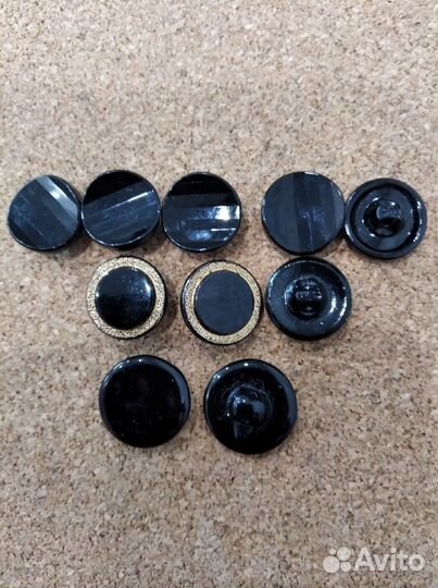 Пуговицы винтаж стекло 60-70 гг