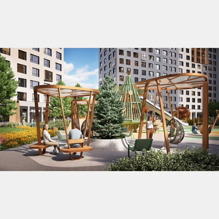 1-к. квартира, 33,4 м², 11/23 эт.