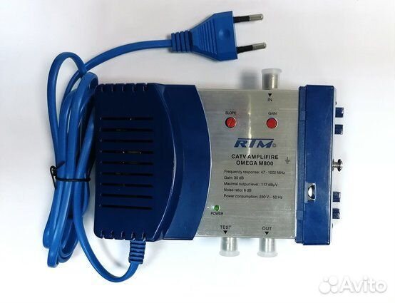 RTM omega M800 Усилитель catv,omega M800, 47-1002