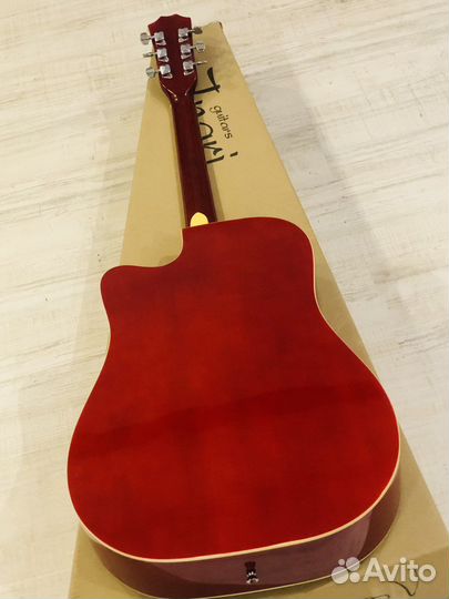 Гитара с железными струнами для взрослого