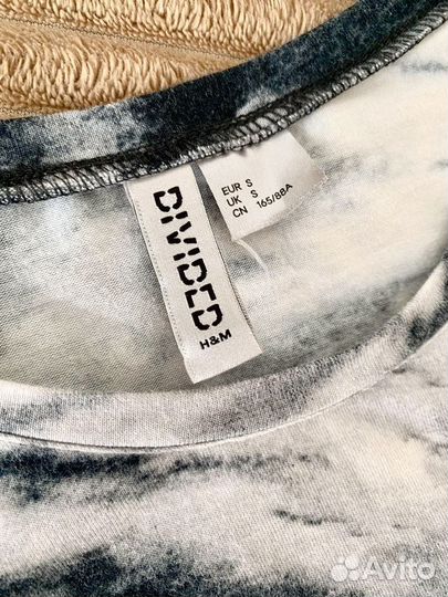 Платье H&m тай-дай