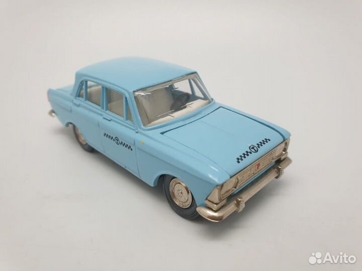 Москвич 412 А-2 Такси светло-голубой