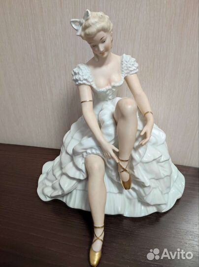 Фарфоровые статуэтки балерина германия