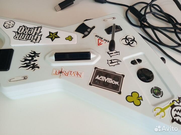 Гитара Guitar Hero Xbox 360, пк (USB)