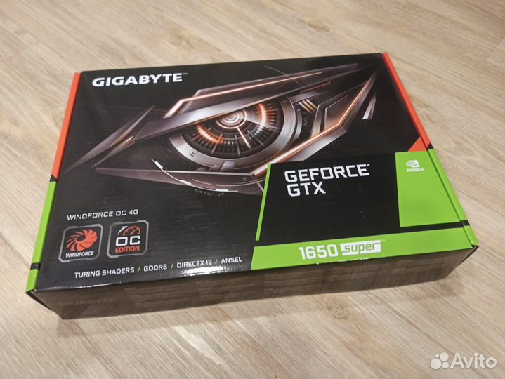 Видеокарта gtx 1650 super 4 гб