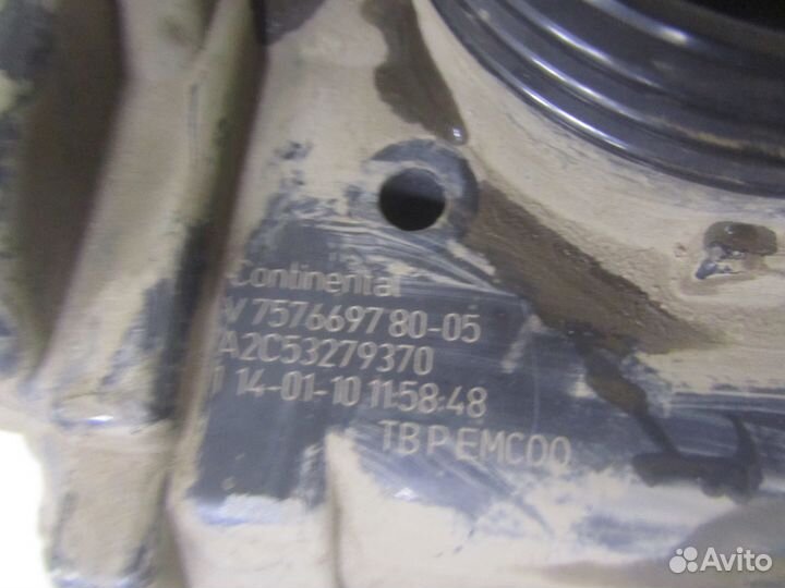 Заслонка дроссельная peugeot 3008 C3 207