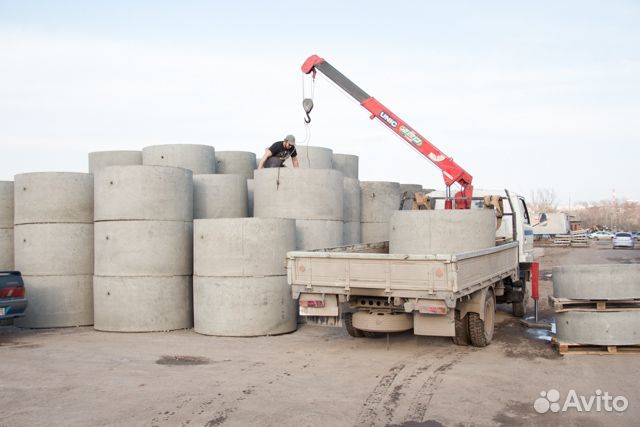 Кольца стеновые с замком для колодца