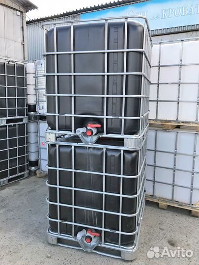 Еврокубы черные (для полива, не цветет)