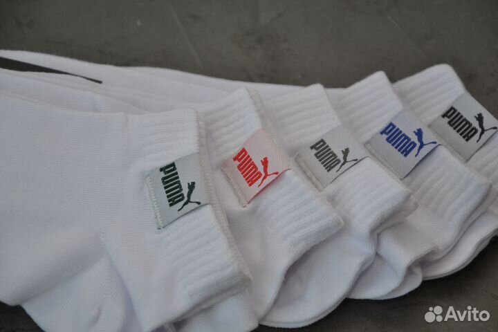 Мужские носки puma короткие 8 пар