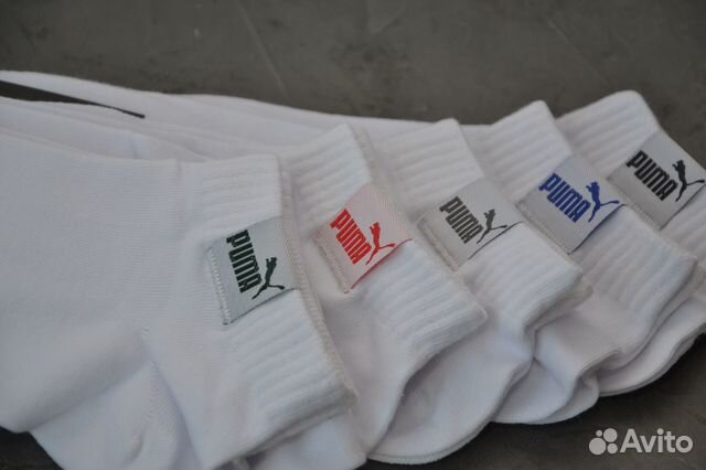 Мужские носки puma короткие 8 пар