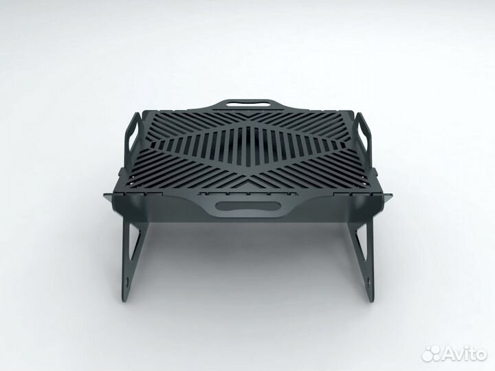 Мангал разборный решетка гриль в авто \ машину