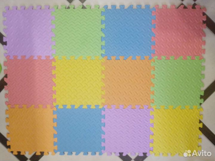 Детский коврик пазл