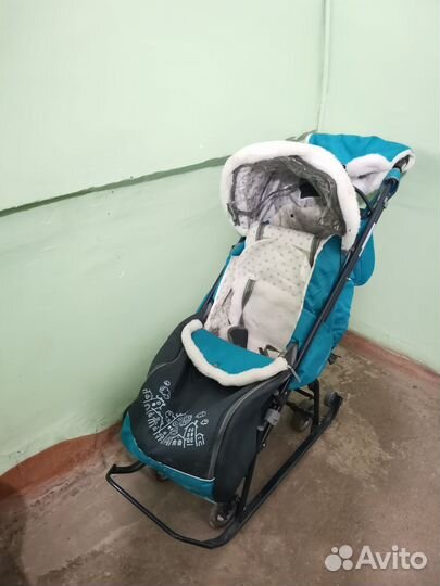 Коляска санки