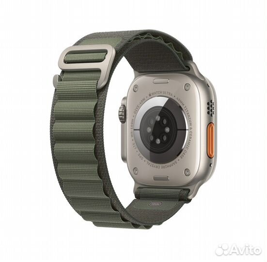 Новый ремешок AW Ultra 49mm Green Alpine Loop (M)