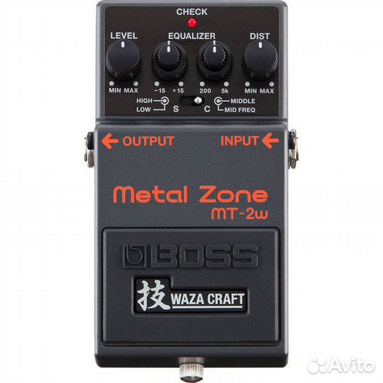 Педаль эффектов boss MT-2W