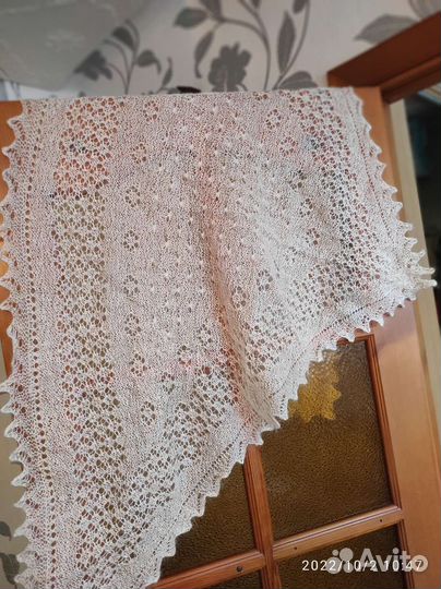 Пуховый платок новый