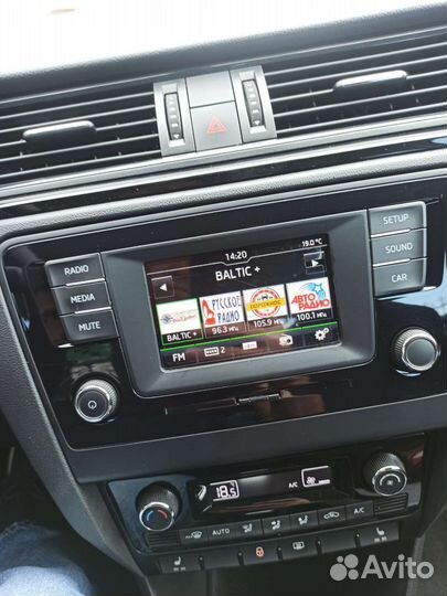 Магнитола swing 2 Skoda Rapid