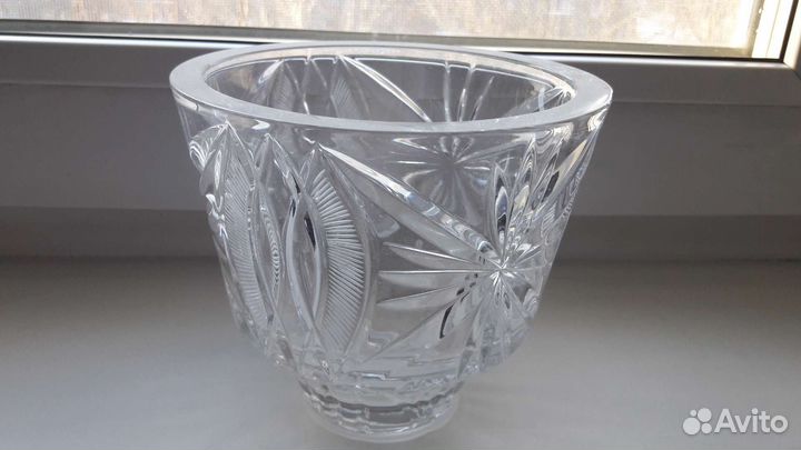 Хрусталь вазочка