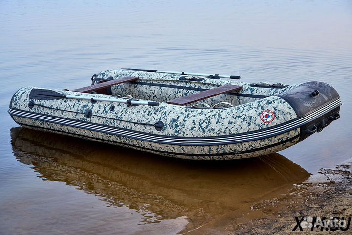 Надувная лодка (цвет камуфляж) mishimo rapid 400