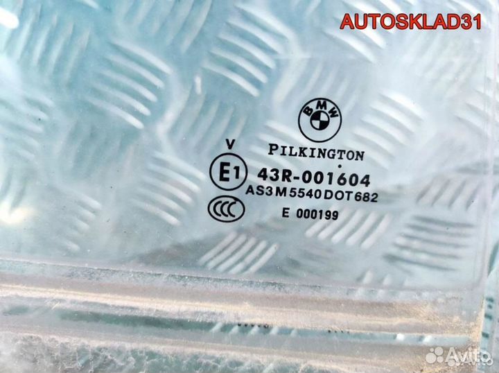 Стекло двери задней правой BMW E90 51347060268