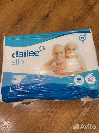 Памперсы для взрослых daile slip l